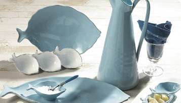 Pesce Celeste Dinnerware - by VIETRI